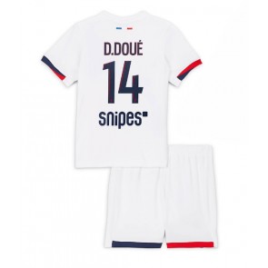 Paris Saint-Germain Desire Doue #14 Gostujuci Dres za Dječji 2025-26 Kratak Rukavima (+ kratke hlače)